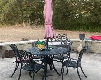 Wrought iron patio furniture 
