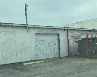 This is the warehouse door that will be open for yall to come in and out of. We look forward to having yall out. 