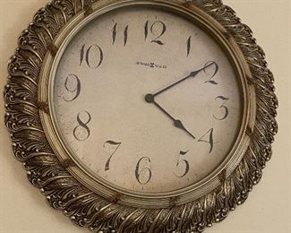 Howard and Miller wall clock