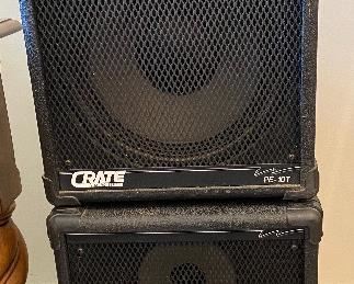 Crate speakers
