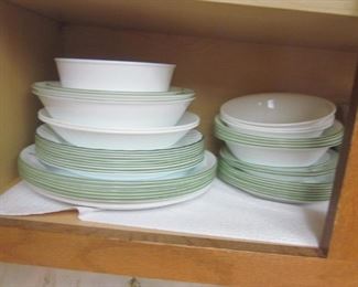 STACKS OF DISHES AND KITCH STUFF, TOO MUCH TO PHOTOGRAPH