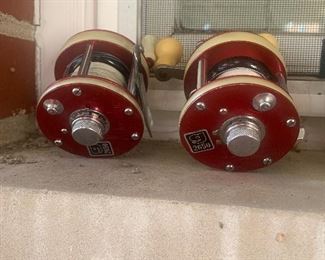 Vintage fishing reels