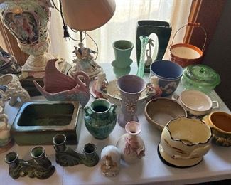 lots of great pottery 