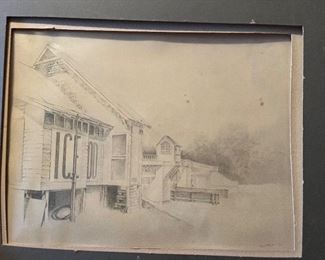 original pencil drawing