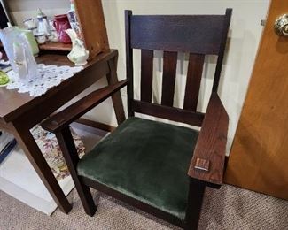 Gustav Stickley Chair