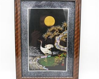 Framed Art w/Mother of Pearl Inlay
