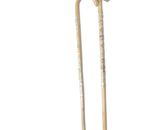 Walking Stick and Cane w/German City Decals
