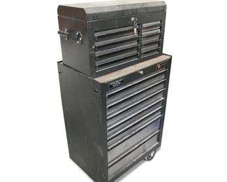 Excel 2-Piece Tool Chest and Rolling Cabinet w/Keys
