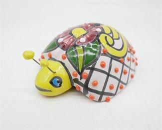 Painted Ceramic Bug
