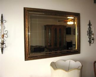 large wall mirror   buy it now $ 45.00