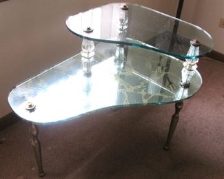 Hollywood Regency end table  ONLY ONE                                     buy it now $ 185.00
