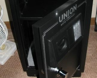 UNION SAFE COMPABY, 1.5 CUFT, WITH CODE AND KEY  BUY IT NOW $ 155.00