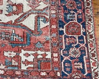 Antique Serapi Heriz. Measures 12' 4" x 9' 3". Photo 3 of 5. 