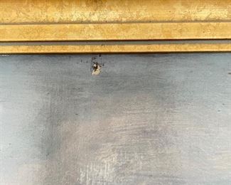 Antique Ocean Oil Painting. Measures 23" W x 15 H." Unframed. Photo 3 of 3. 