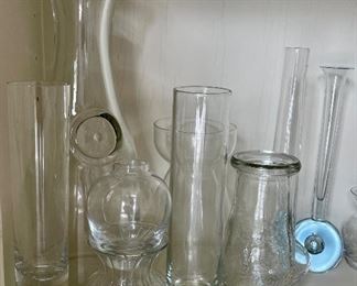 Sample of Glass Vases. 