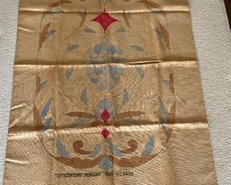 Vintage Rug Weaving Pattern. Measures 40" x 56".