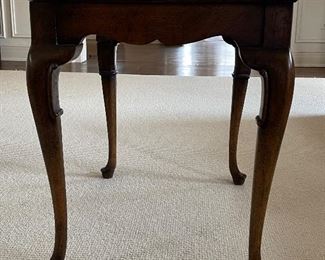 Vintage Kittinger Historic Report Reproductions Mahogany Tea Table. Measures 31.75" x 22.25" x 26.5" H. Photo 1 of 3.