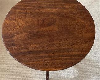 Antique Flip-Top Occasional Table. Measures 25" D x 26.5" H. Photo 1 of 4. 