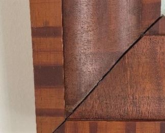 Antique Mahogany Mirror. Photo 2 of 2. 