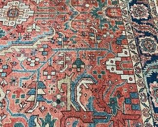Antique Karaja Rug. Measures 10' 9" x 9'2". Photo 3 of 5. 