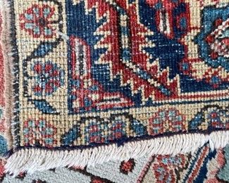 Antique Karaja Rug. Measures 10' 9" x 9'2". Photo 5 of 5. 