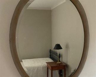 Oval Mirror. 