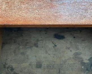 Antique Serpentine Front Chest of Drawers. Measures 41" W x 22" D x 34" H. Photo 3 of 4. 