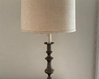 Brass Candlestick Table Lamp. Photo 1 of 2. 
