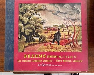 Brahms Symphony No. 2 Vintage Records. 