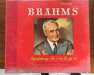 Brahms Symphony No. 3 Vintage Record. 
