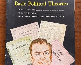 Basic Political Theories Vintage Book. Photo 1 of 2. 