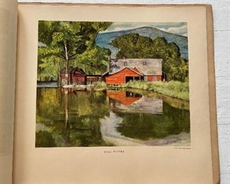 Vintage Provident Mutual Calendar Featuring 12 Full-Color Pictures of Land & Sea. Photo 3 of 12.