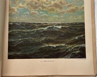 Vintage Provident Mutual Calendar Featuring 12 Full-Color Pictures of Land & Sea. Photo 7 of 12.