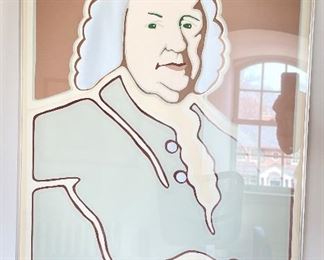 Framed The Orchestra of Santa Fe Bach Festival, February 3, 4, 5 1978 Poster. 