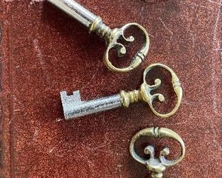 Limited Edition Antique Preproduction of Sir Winston Churchill's Library Partners Writing Desk. Handmade by Arthur Brett & Sons Ltd. Mahogany with Tooled Leather Writing Surface. Measures 66" W x 37.5" D x 29.75" H. Photo 4 of 6. 