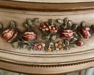 Antique Glass Front Curio Cabinet. Measures 32" W x 15" D x 55" H. Photo 2 of 3.