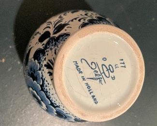 Delft Vase. Photo 3 of 3. 