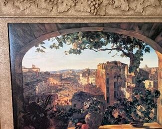 Picture and frame measure 42”x42”