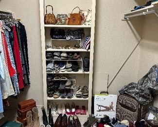 Ladies designer clothes shoes and handbags 