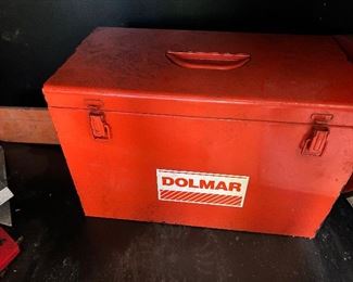 Dolmar chainsaw + metal case