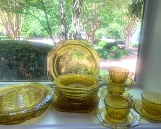 Depression glass (not old)