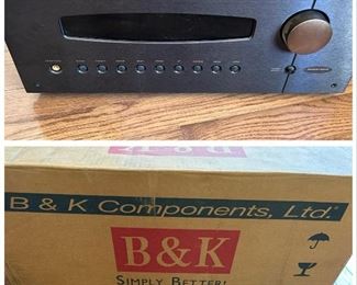 B & K Components, LTD. 6 zone receiver CT610, wit original box 