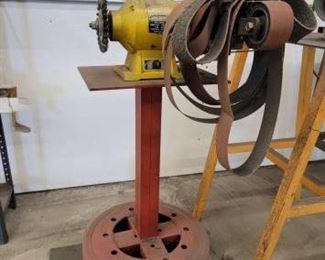 #108 • Central Machinery 6" Bench Grinder with Belts