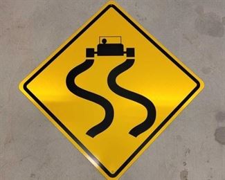 #299 • Diamond Reflective Hot Rod Burn Out Sign
