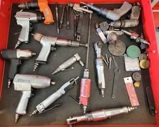 #1122 • Snap-On Pneumatic Impact Gun, Air Hammer, Air Ratchet, Blue Point Air Impact and More
