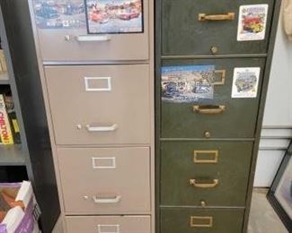 #1528 • Two File Cabinets