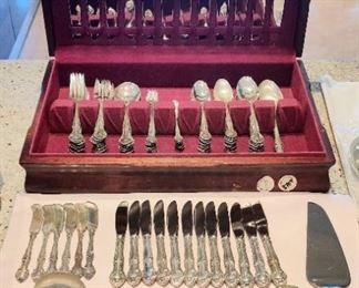 GORHAM STERLING 167 PIECES