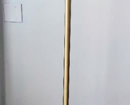 LIGHTOLIER SPUN ALUMINUM FLOOR LAMP