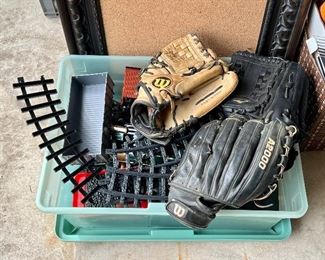 Baseball Gloves, Misc Toys
