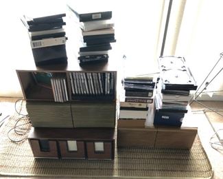 Lots of CD's!!! Lots of DVD's!!!